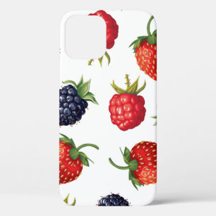 patroon rijpe bessen Case-Mate iPhone case