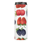 patroon rijpe bessen thermosbeker (Achterkant)