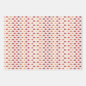 Patroon rode apen inpakpapier vel (Voorkant 3)