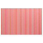 Patroon rode en beige lijnen/stripes stof (Yard (91,4 cm))