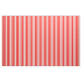 Patroon rode en beige lijnen/stripes stof (Fat Quarter)