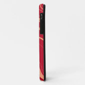 Patroon rode en roze avy Stripes Case-Mate iPhone Case (Achterkant/links)