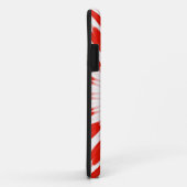 Patroon rode en witte flora Case-Mate iPhone case (Achterkant/rechts)