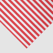 Patroon rode en witte strepen tissuepapier (Detail)