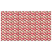 Patroon rode en zwarte oosterse papavers op wit tafelkleed (Voorkant (Horizontaal))