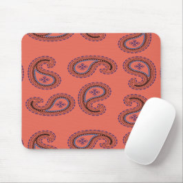 patroon rode paisley muismat