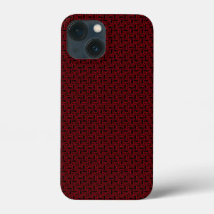 patroon rode rozen Case-Mate iPhone case