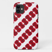 patroon rode rozen Case-Mate iPhone case (Achterkant)