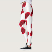 patroon rode rozen leggings (Links)