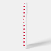 patroon rode stippunten Case-Mate iPhone case (Achterkant / Rechts)
