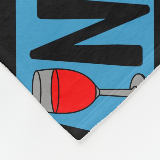 Patroon rode wijn fleece deken (Hoek)