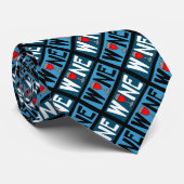 Patroon rode wijn stropdas (Opgerold)