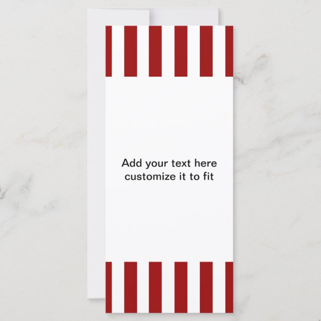 Patroon rode witte strepen (Voorkant)