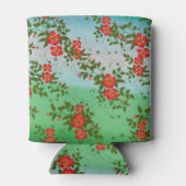 Patroon rood en groen ventilator blikjeskoeler (Achterkant)