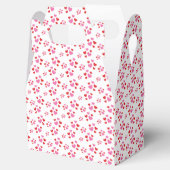 Patroon rood en roze harten bedankdoosjes (Geopend)