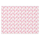 Patroon rood en roze harten tafelkleed (Voorkant (Horizontaal))