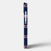 Patroon rood en wit buoy Case-Mate iPhone case (Achterkant / Links)