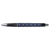 Patroon rood en wit buoy pen (Voorkant)