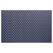 Patroon rood en wit buoy stof (Yard (91,4 cm))