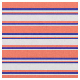 Patroon rood, lavender en donkerblauw met kleur stof