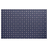Patroon rood wit en blauw anker stof (Fat Quarter)