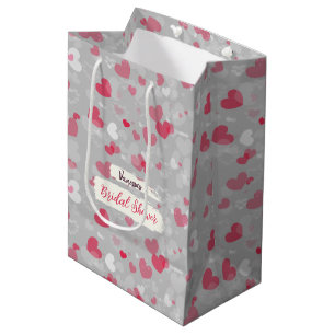 Patroon Roze Bruiloft Cadeautas Zak