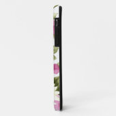Patroon roze en gele bloemen Case-Mate iPhone case (Achterkant/links)