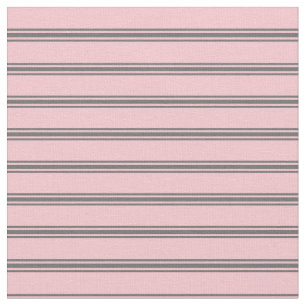 Patroon roze en grijze lijnen stof