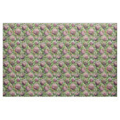 Patroon roze en groene Protea Flowers Stof (Yard (91,4 cm))