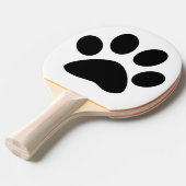 Patroon schilderafdrukken - Aangepast zwart wit 20 Tafeltennisbatje (Voorkant Gekanteld)