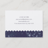 Patroon Sieraden Design Marmer Visitekaartje (Achterkant)