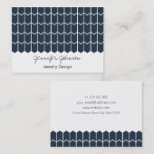 Patroon Sieraden Design Visitekaartje (Voorkant / Achterkant)