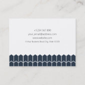 Patroon Sieraden Design Visitekaartje (Achterkant)