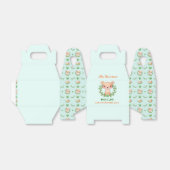 Patroon Simon Teddy Jongen Verjaardag Favoriet Doz Bedankdoosjes (Uitgevouwen)