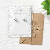 patroon sociale media met visitekaartje