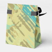 Patroon - spatten camouflage + uw tekst bedankdoosjes (Achterkant)