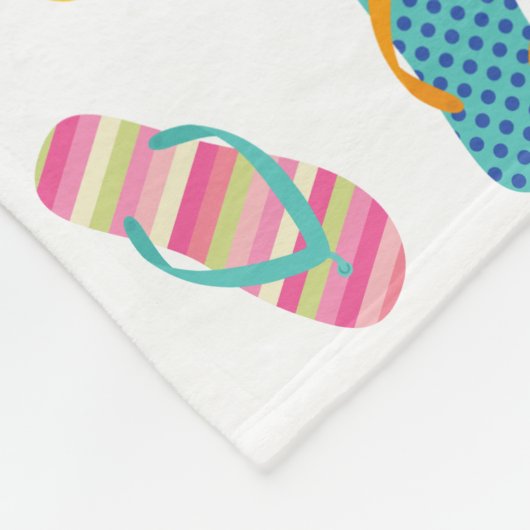 Patroon spiegelen | Elke achtergrondkleur Fleece Deken (Hoek)