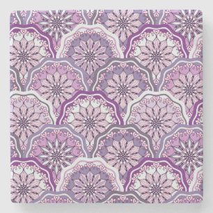 patroon stenen onderzetter