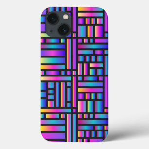 Patroon Stijlvol Matig Mode Geometrisch Tartan Case-Mate iPhone Case