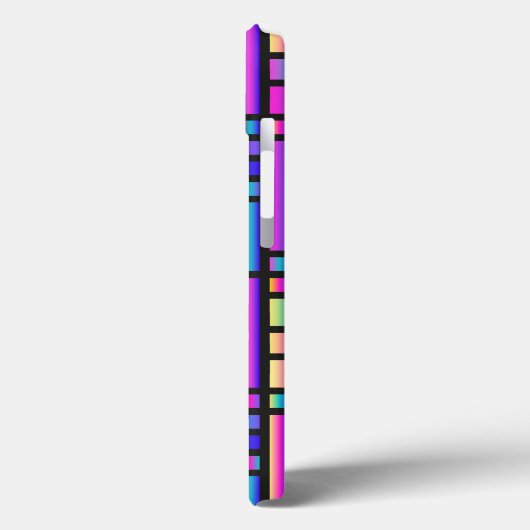 Patroon Stijlvol Matig Mode Geometrisch Tartan Case-Mate iPhone Case (Achterkant / Links)