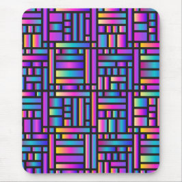 Patroon Stijlvol Matig Mode Geometrisch Tartan Muismat