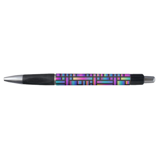 Patroon Stijlvol Matig Mode Geometrisch Tartan Pen (Voorkant)