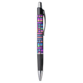 Patroon Stijlvol Matig Mode Geometrisch Tartan Pen