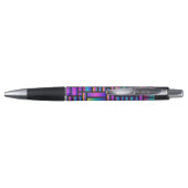 Patroon Stijlvol Matig Mode Geometrisch Tartan Pen (Achterkant)