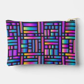 Patroon Stijlvol Modern- Mode Geometrisch Tartan Etui (Achterkant)