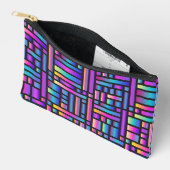 Patroon Stijlvol Modern- Mode Geometrisch Tartan Etui (Open)