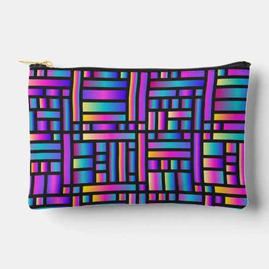Patroon Stijlvol Modern- Mode Geometrisch Tartan Etui (Voorkant)