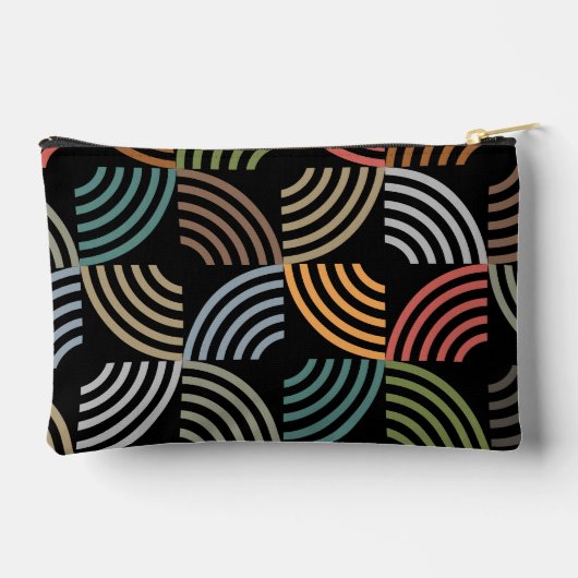 Patroon Stijlvol Modern- Mode Geometrisch Vintage Etui (Achterkant)