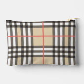 Patroon Stijlvol Schots Geometrisch Mode Etui (Achterkant)