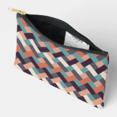 Patroon Stijlvolle Mode- Geometrisch Modern Vintag Etui (Open)